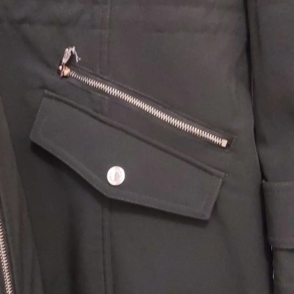 Dennis by Dennis Basso Dark Green Jacket Size L - Picture 2 of 8